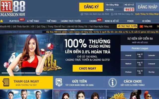 M88 có những khuyến mãi siêu hấp dẫn cho người chơi